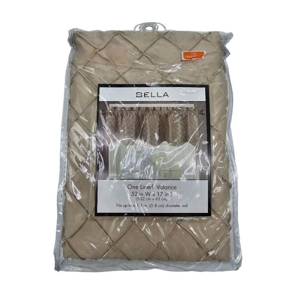 Bella Lined Valance one piece - Picture 2 of 4